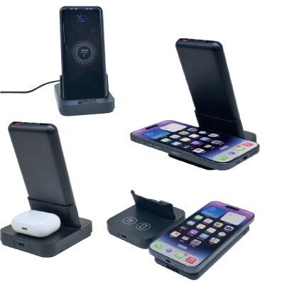 Standlı Wireless Mobil Şarj Cihazı - 1